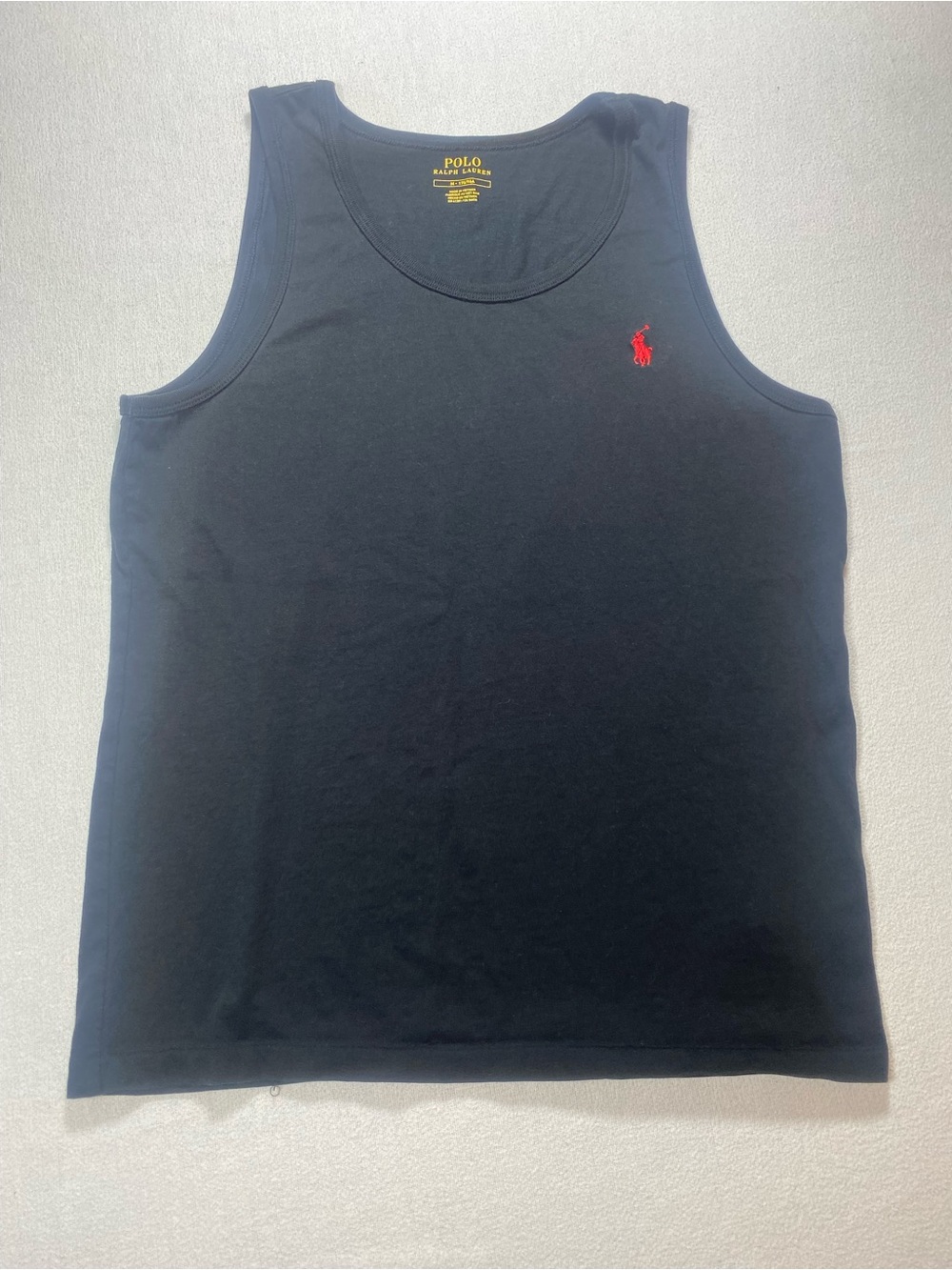 Polo by Ralph Lauren Men's Top with Red Pony
